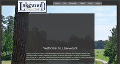Desktop Screenshot of golfatlakewood.net